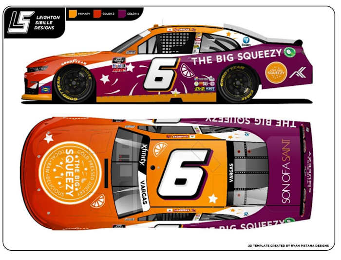 No 6 NASCAR